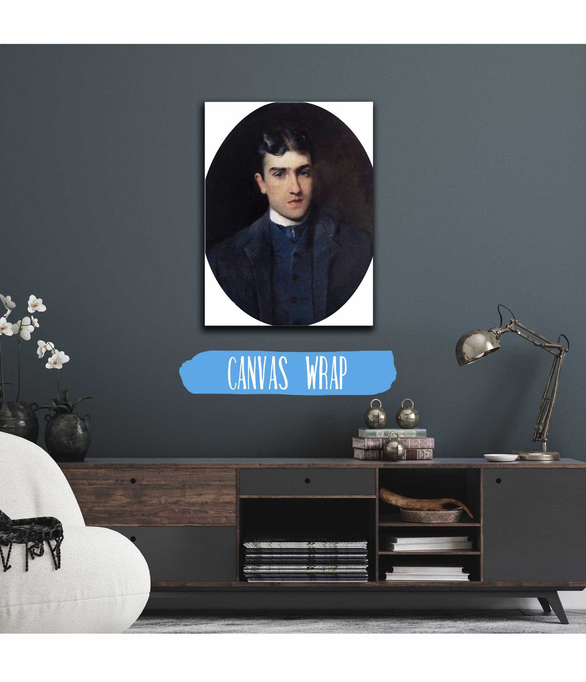 Lucien Guitry by Konstantin Egorovich Makovsky