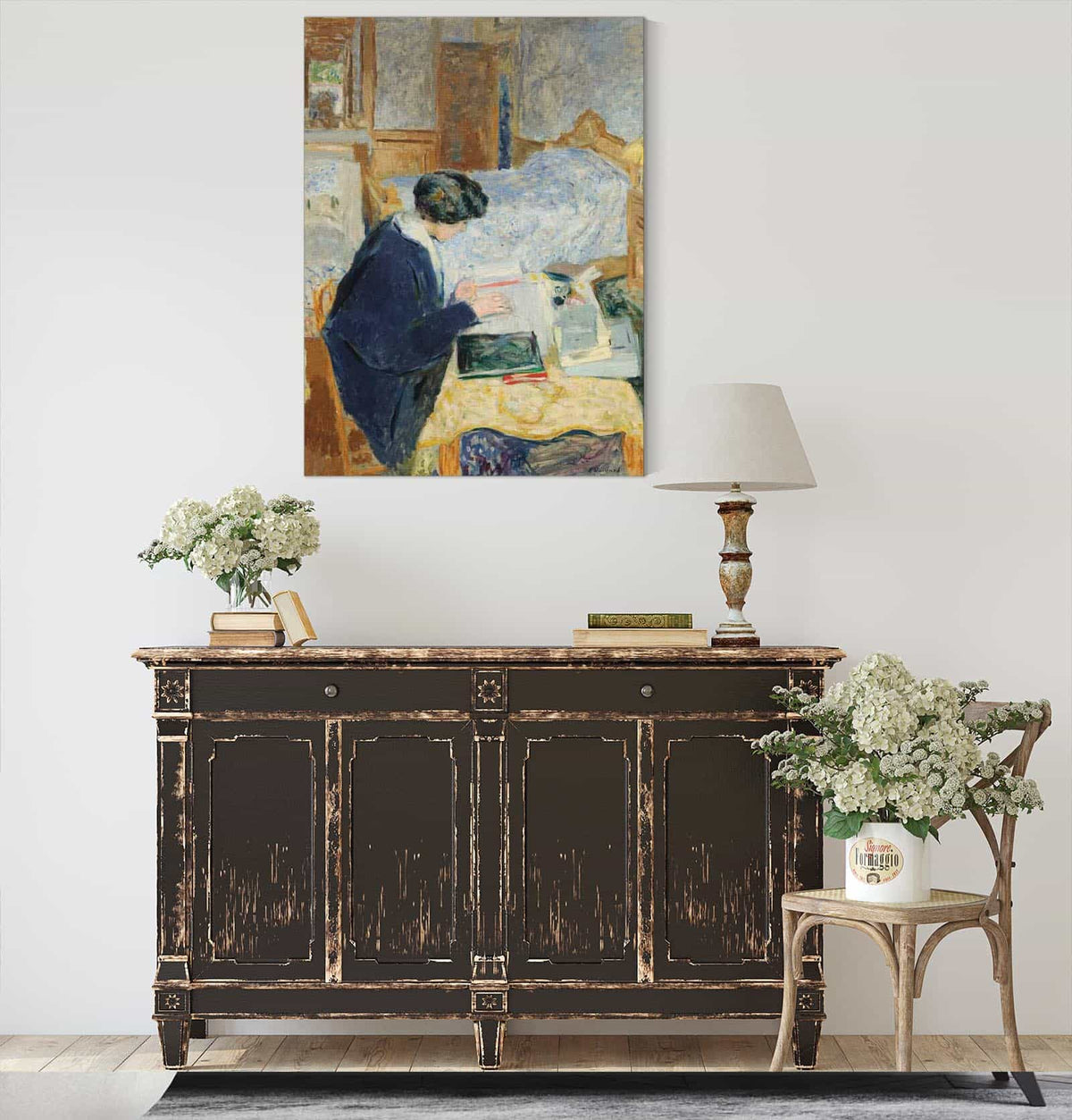 Lucy Hessel Reading Lucy Hessel Lisant by Edouard Vuillard