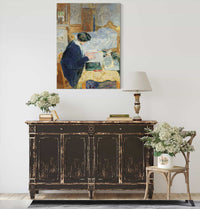 Lucy Hessel Reading Lucy Hessel Lisant by Edouard Vuillard