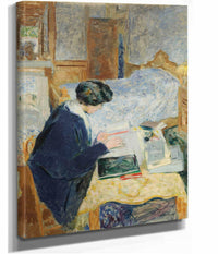 Lucy Hessel Reading Lucy Hessel Lisant by Edouard Vuillard