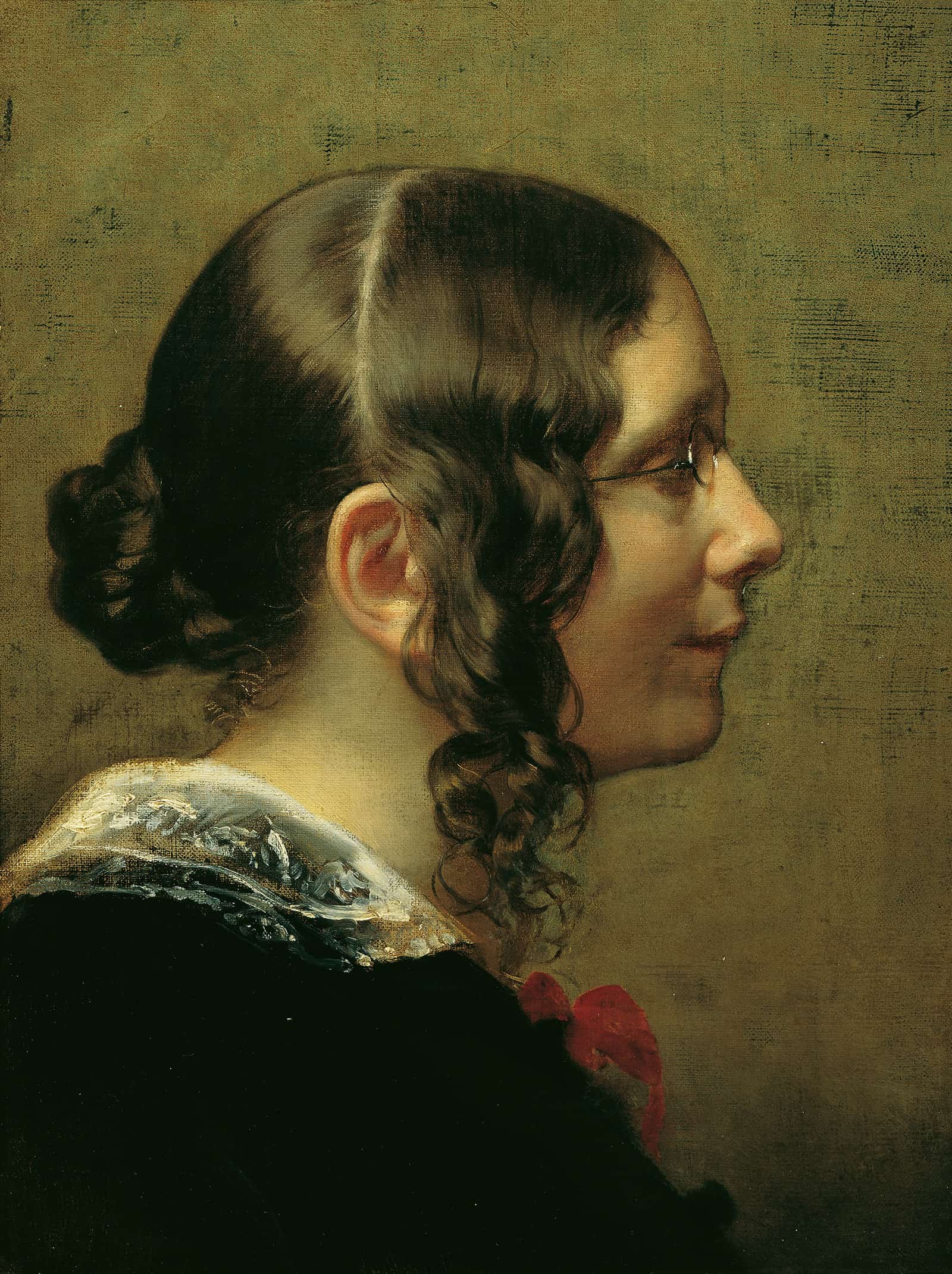 Luise Pfeiffer Nathusius by Friedrich Von Amerling