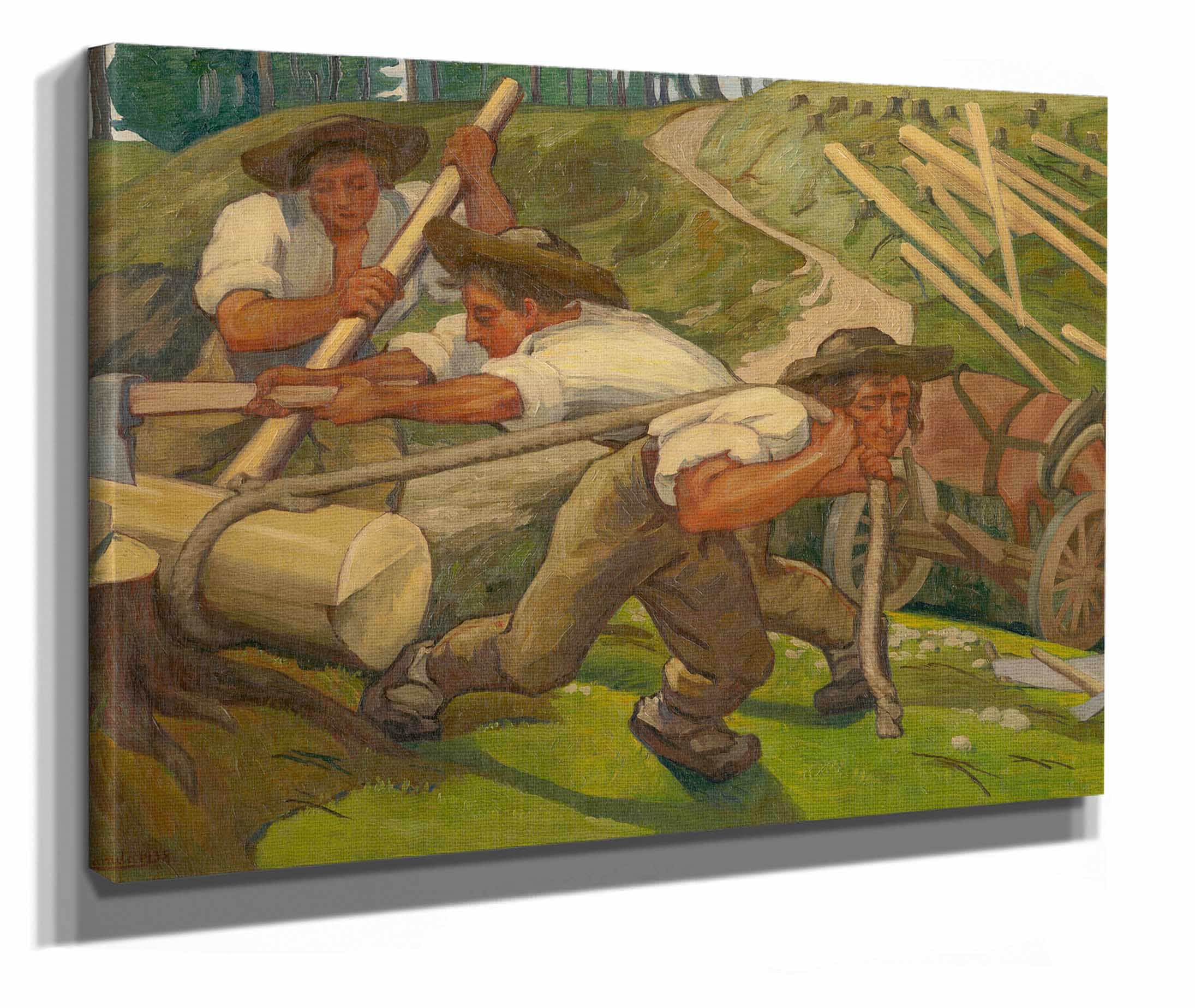 Lumberjacks by Jozef Hanula