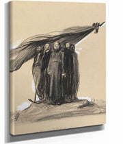 Lunion Sous Le Drapeau by Jean Louis Forain