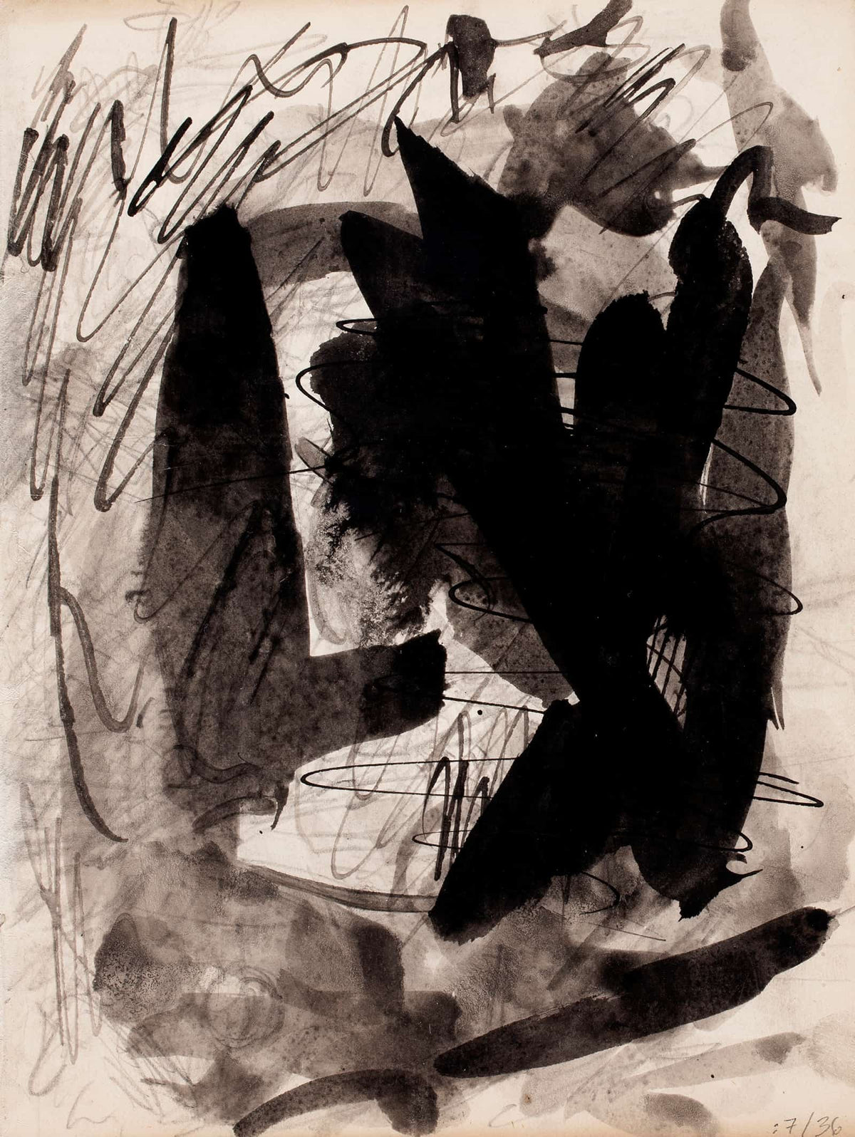 Luonnos by Magnus Enckell