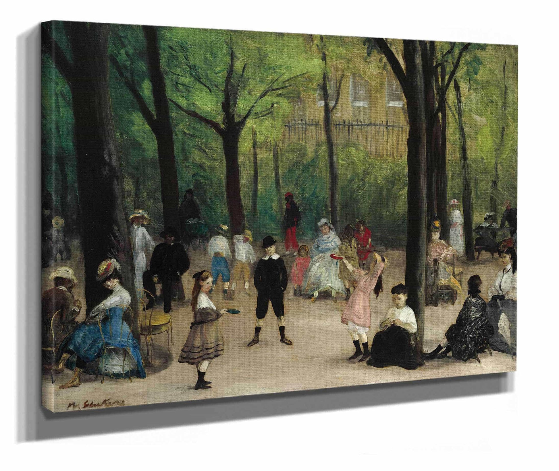 Luxembourg Gardens by William James Glackens