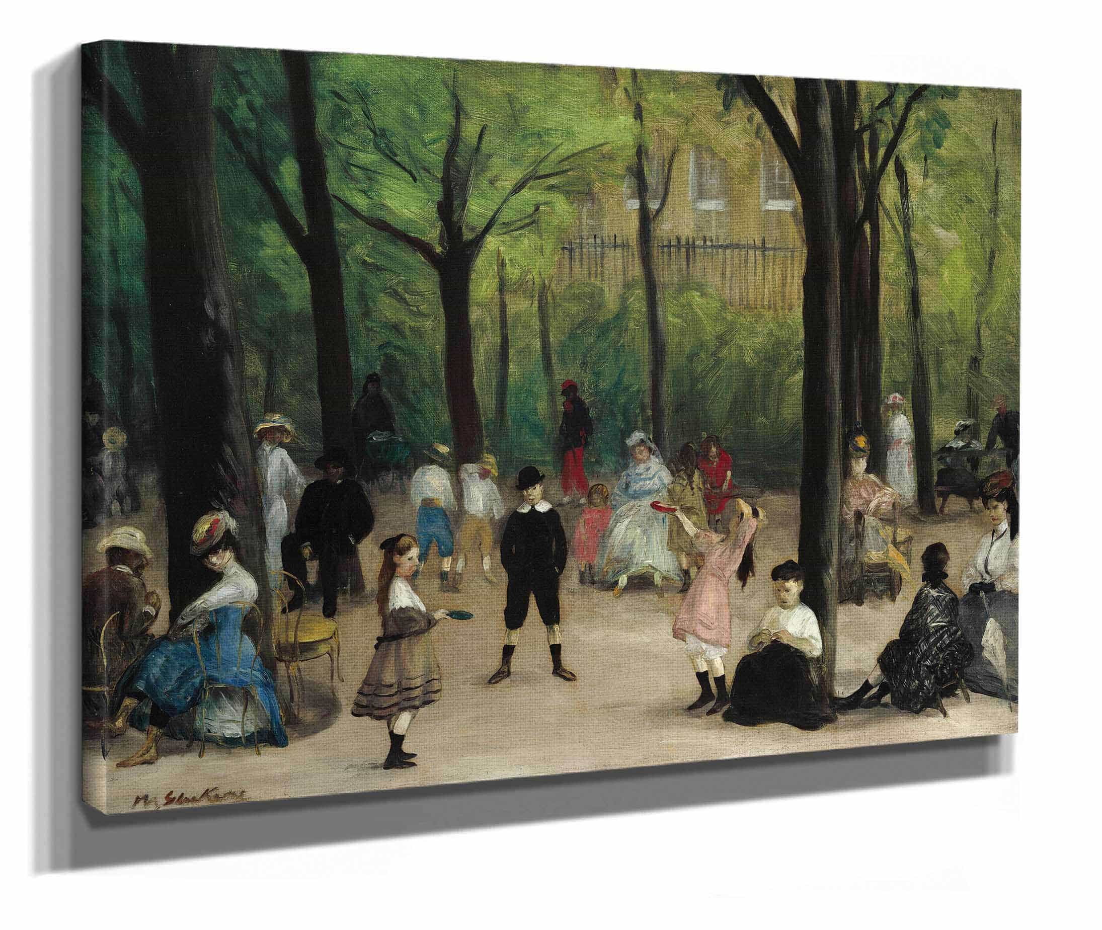 Luxembourg Gardens by William James Glackens