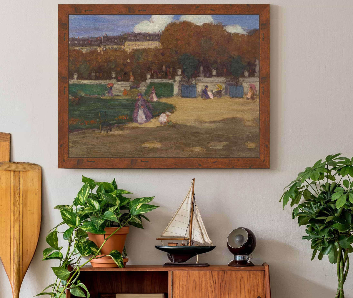 Luxembourg Gardens Paris by Frederick Carl Frieseke