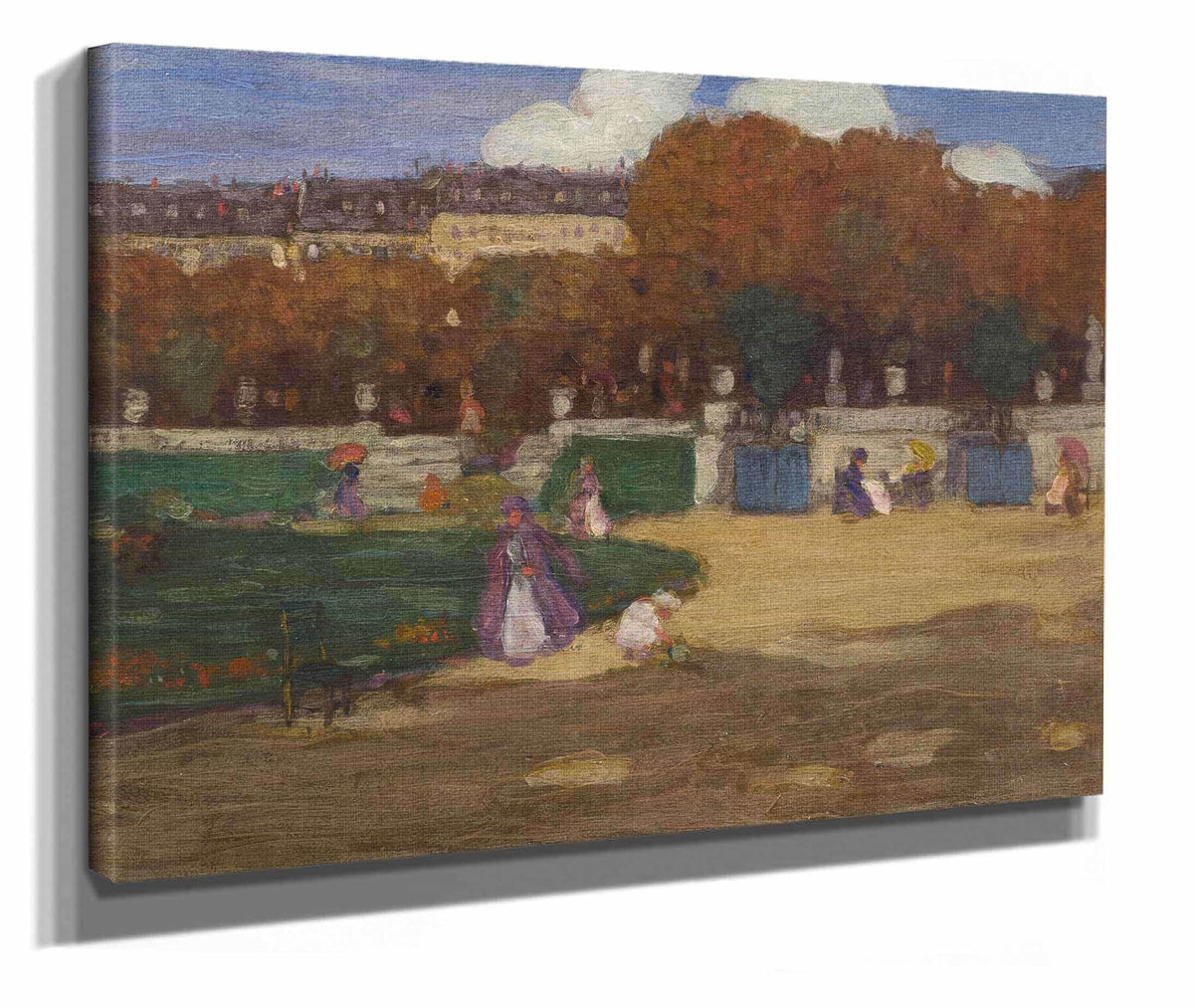 Luxembourg Gardens Paris by Frederick Carl Frieseke