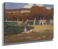 Luxembourg Gardens Paris by Frederick Carl Frieseke