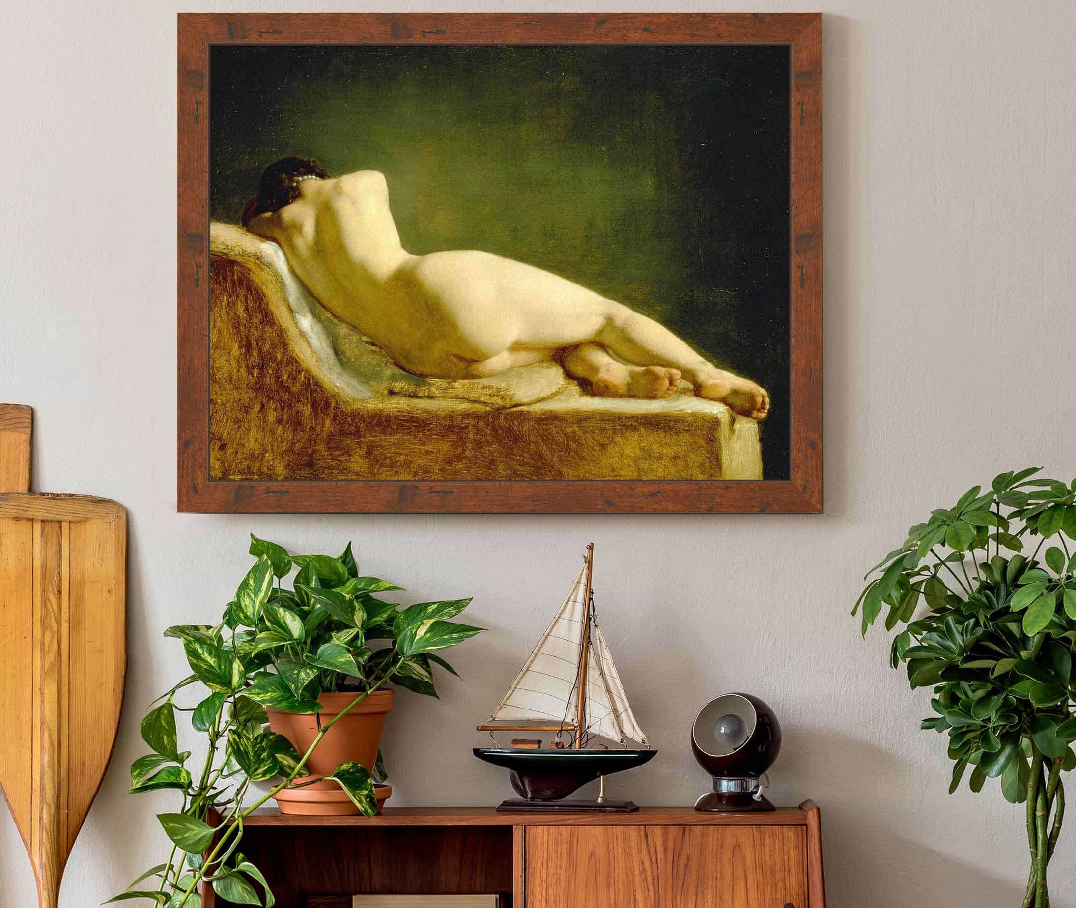 Lying Model by Wilhelm Marstrand