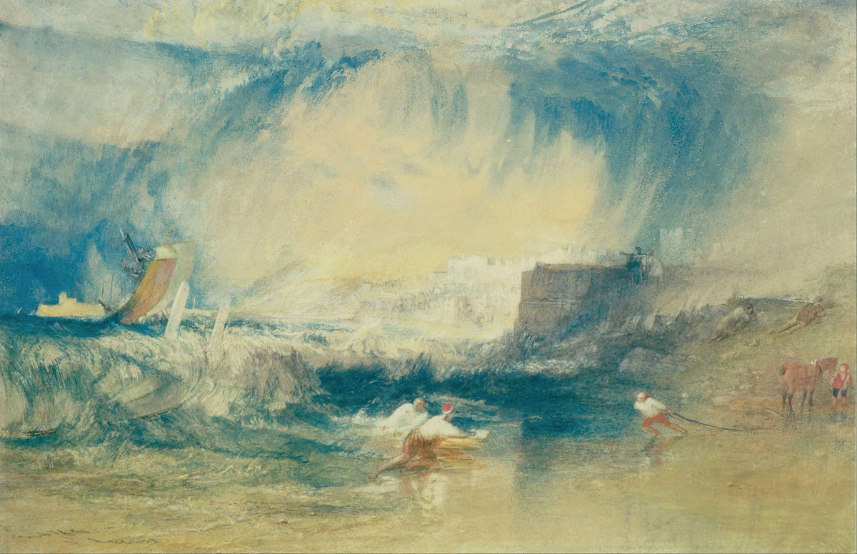 Lyme Regis Dorsetshire England by Joseph Mallord William Turner