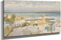 Lynmouth Harbour Devon by Edward John Poynter