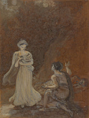 Lysander Awakening To See Helena by Robert Smirke