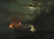 Lystring Pa Kroderen by Adolph Tidemand