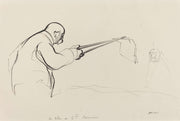 M Clemenceau La Lettre Du Cte Czernin by Jean Louis Forain