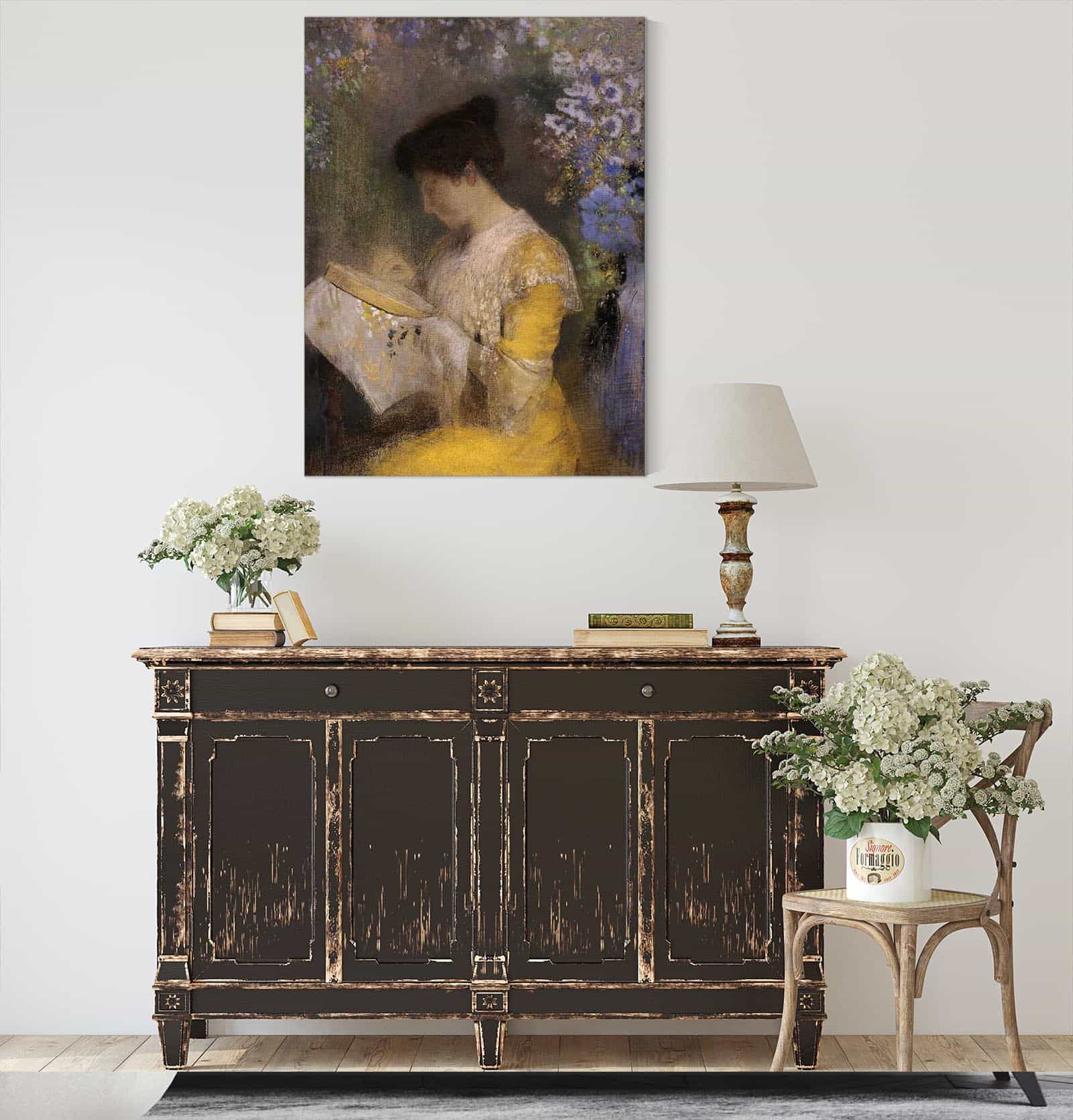 Madame Arthur Fontaine Marie Escudier Born by Odilon Redon
