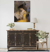 Madame Arthur Fontaine Marie Escudier Born by Odilon Redon