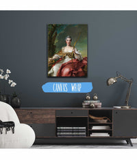 Madame Bergeret De Frouville As Diana by Jean Marc Nattier