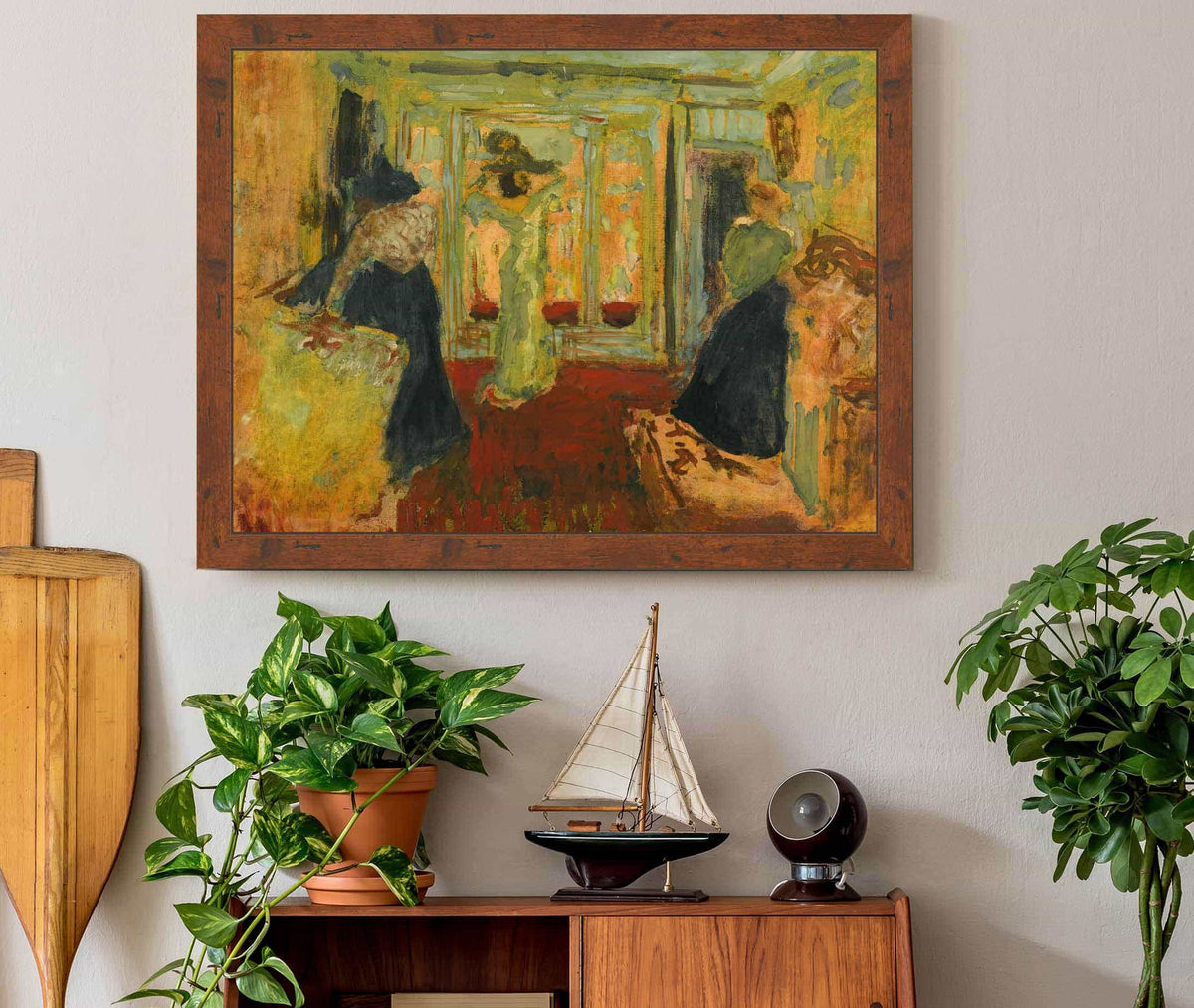 Madame Hessel Chez La Modiste by Edouard Vuillard