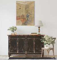 Madame Hessel Dans Son Petit Salon by Edouard Vuillard