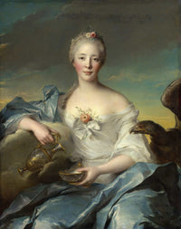 Madame Le Fevre De Caumartin As Hebe by Jean Marc Nattier