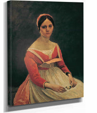 Madame Legois by Jean Baptiste Camille Corot