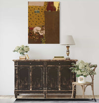 Madame Roussel Au Chiffonier by Edouard Vuillard