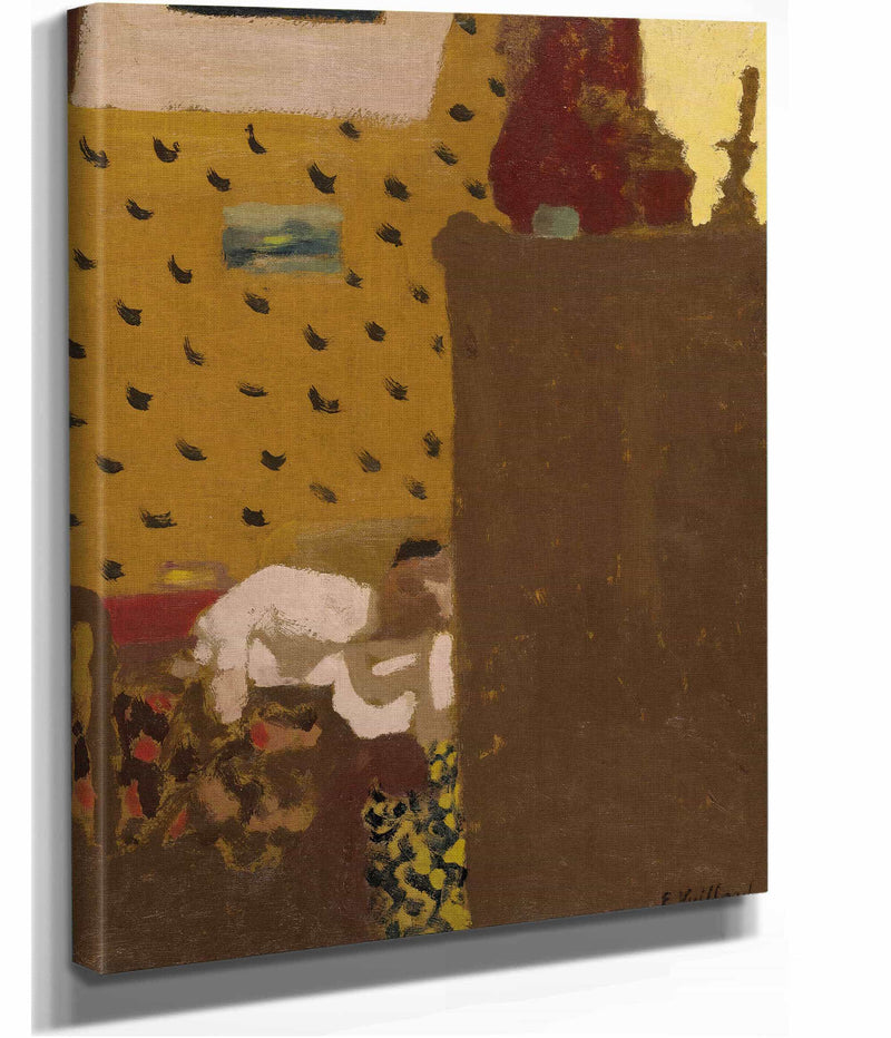 Madame Roussel Au Chiffonier by Edouard Vuillard