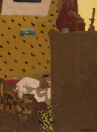 Madame Roussel Au Chiffonier by Edouard Vuillard
