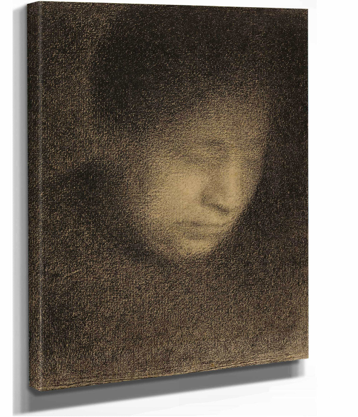 Madame Seurat The Artists Mother Madame Seurat Mere   by Georges Seurat