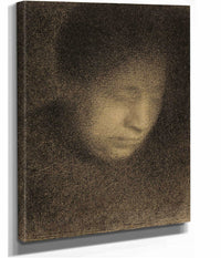 Madame Seurat The Artists Mother Madame Seurat Mere   by Georges Seurat