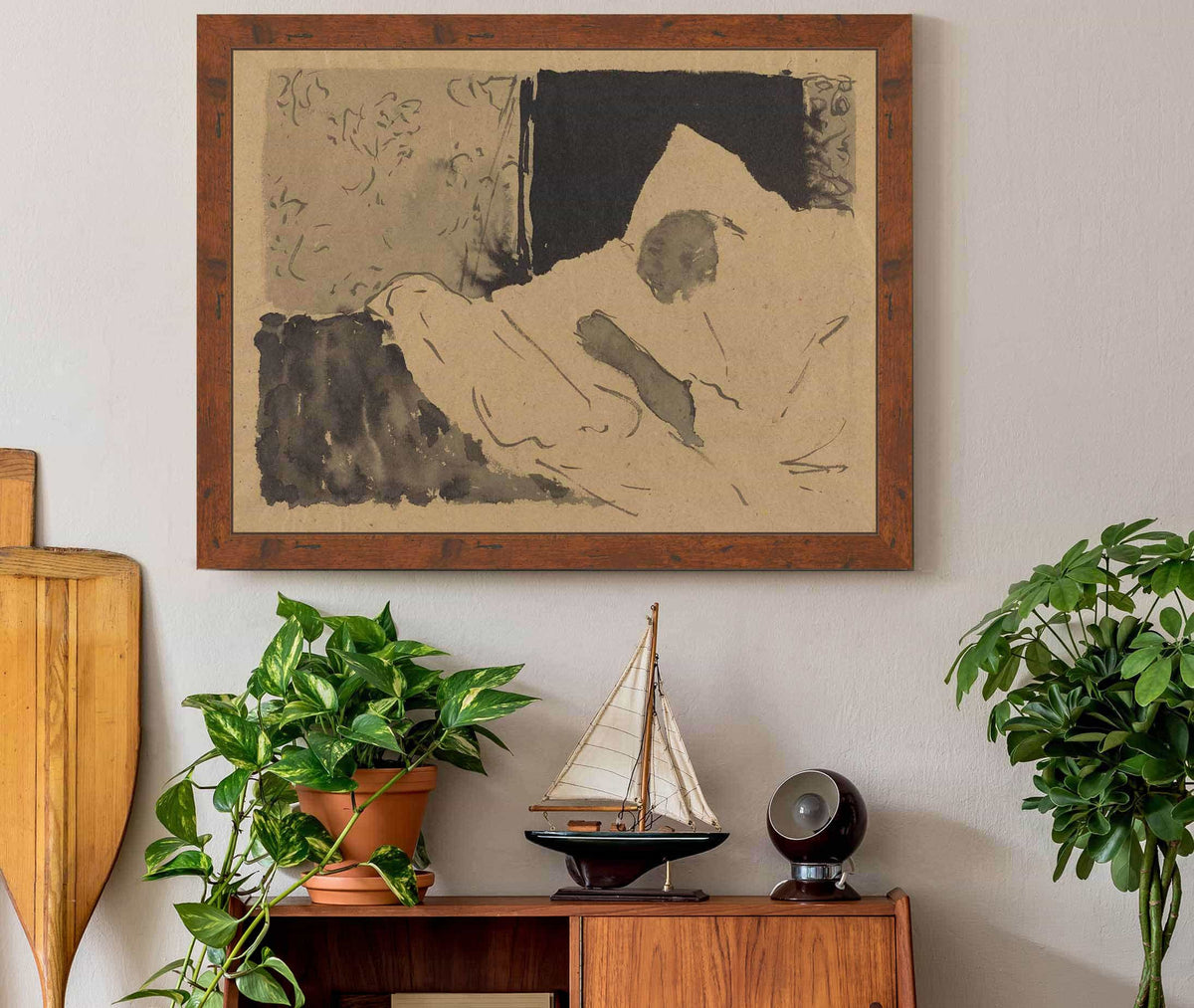 Madame V Sleeping by Edouard Vuillard