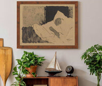 Madame V Sleeping by Edouard Vuillard