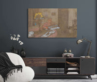 Madame Vuillard Lisant Le Journal by Edouard Vuillard