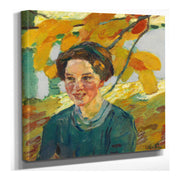 Madchenportrat by Leo Putz