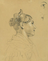 Madchenstudie Zu Ruckkehr Des Kaisers Franz Aus Pressburg Before by Johann Peter Krafft