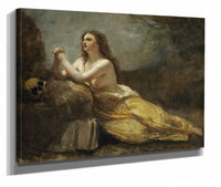 Madeleine En Priere by Jean Baptiste Camille Corot