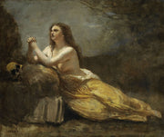 Madeleine En Priere by Jean Baptiste Camille Corot