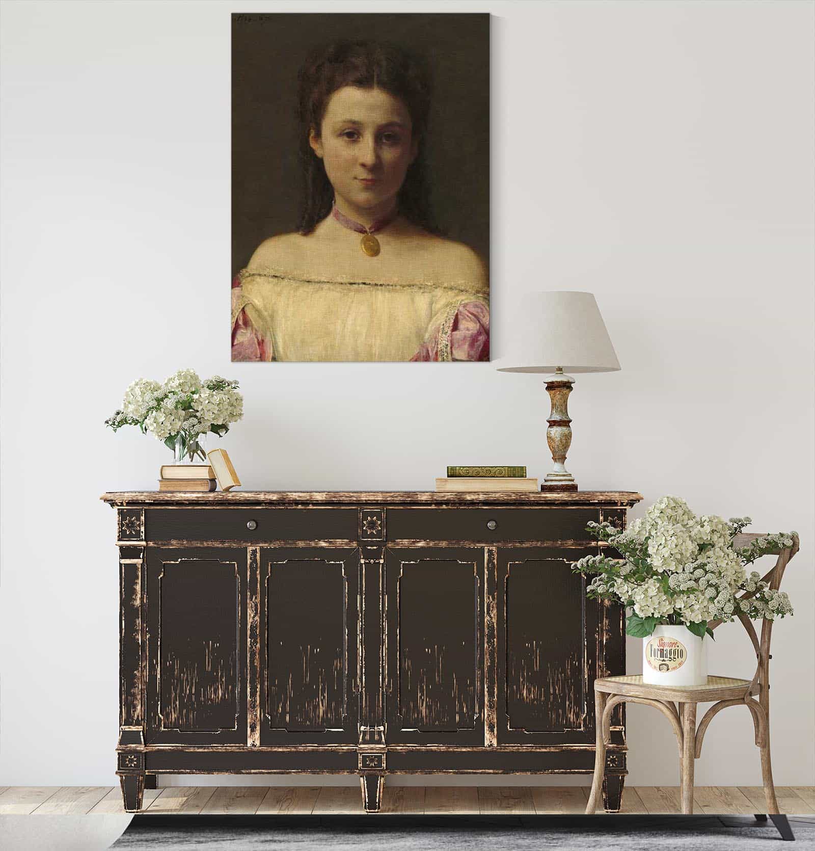 Mademoiselle De Fitz James by Henri Fantin Latour