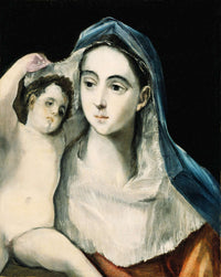 Madonna And Child by El Greco