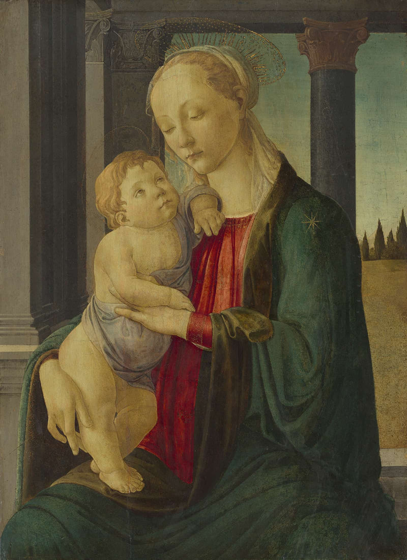 Madonna And Child by Sandro Botticelli