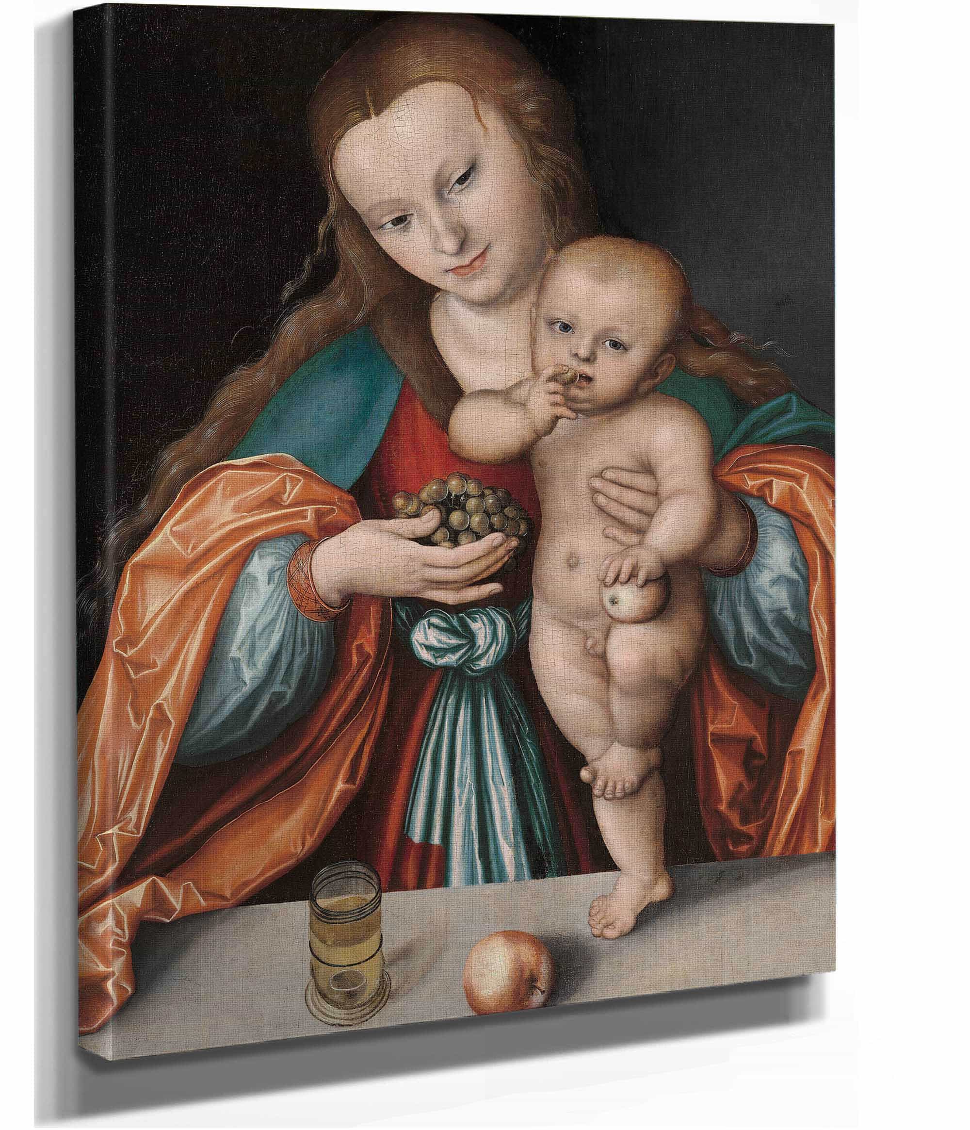 Madonna And Child Probably C Or After by Lucas Cranach The Elder
