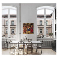 Madonna And Child With Both Saints John by Sandro Botticelli