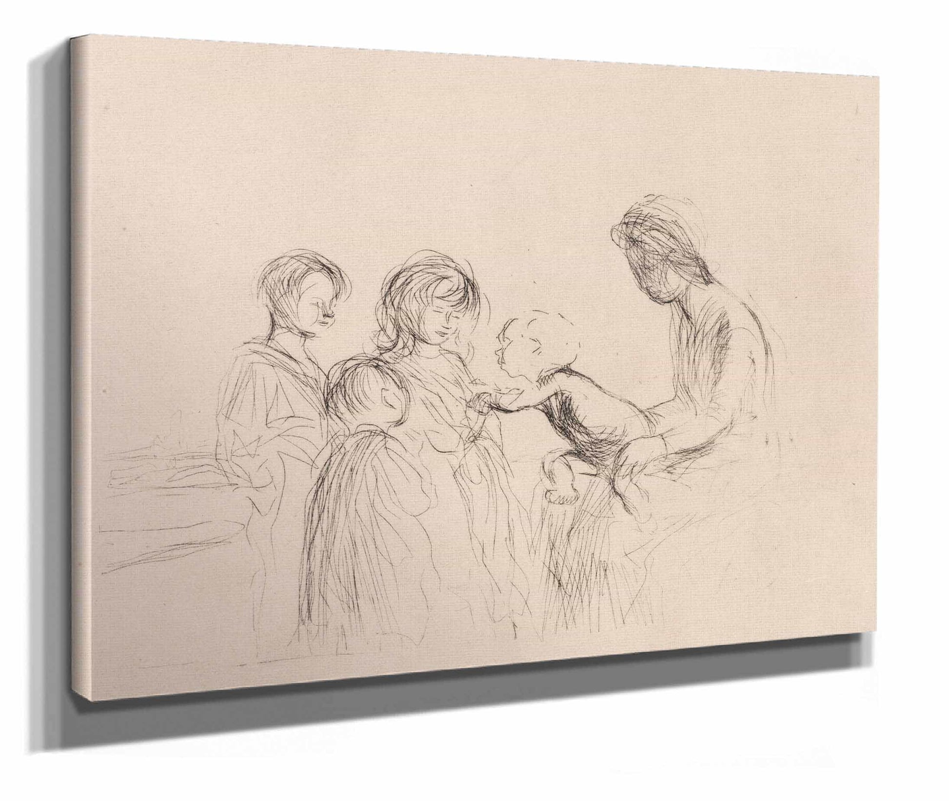 Madonna And Children by Jean Louis Forain
