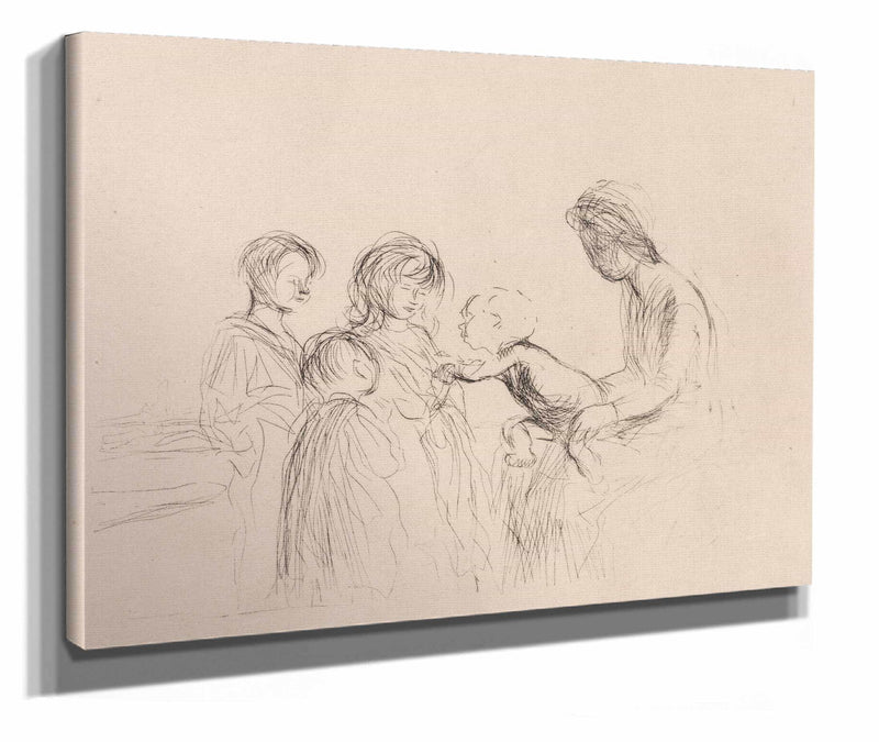 Madonna And Children by Jean Louis Forain