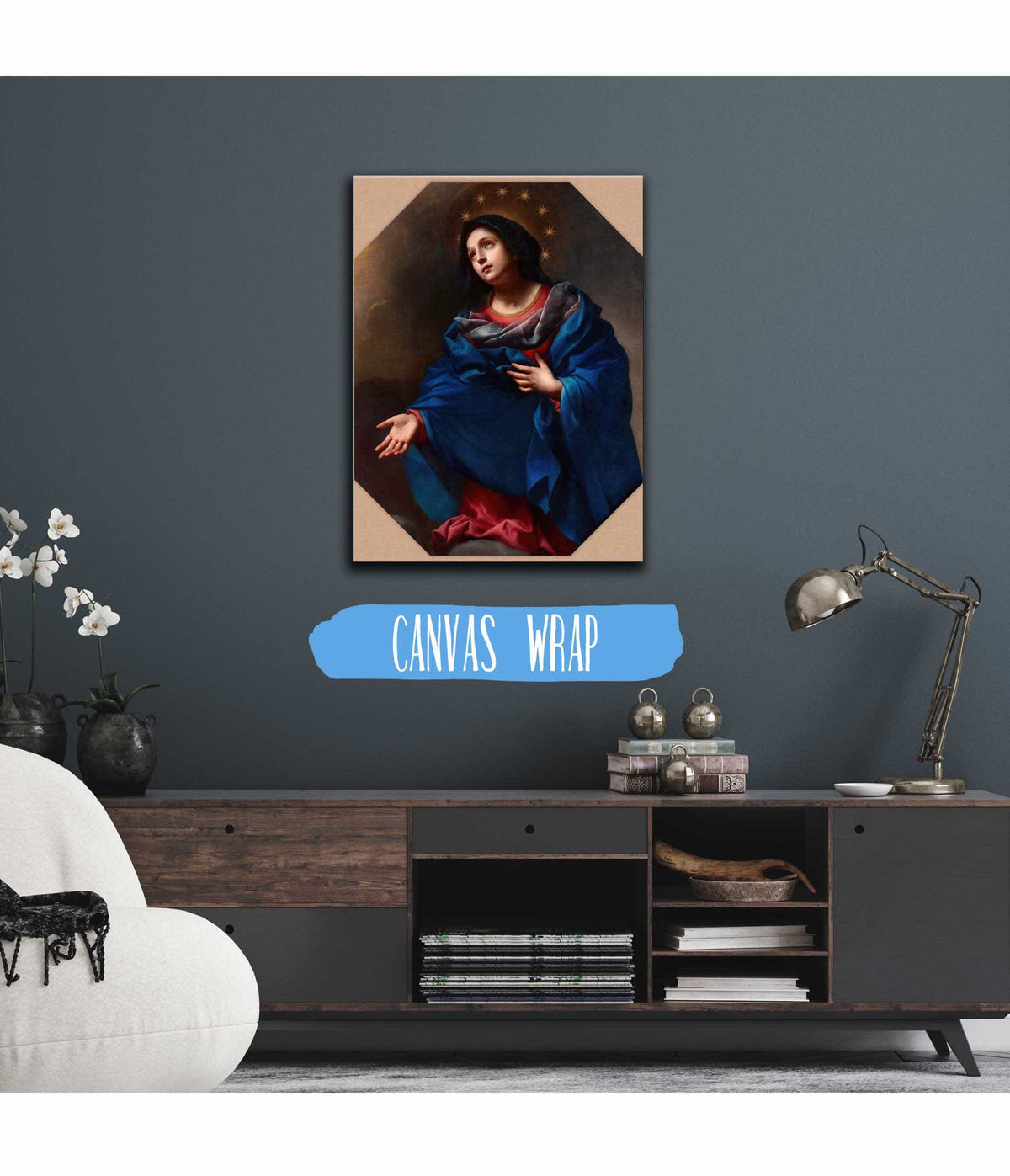 Madonna In Glory by Carlo Dolci