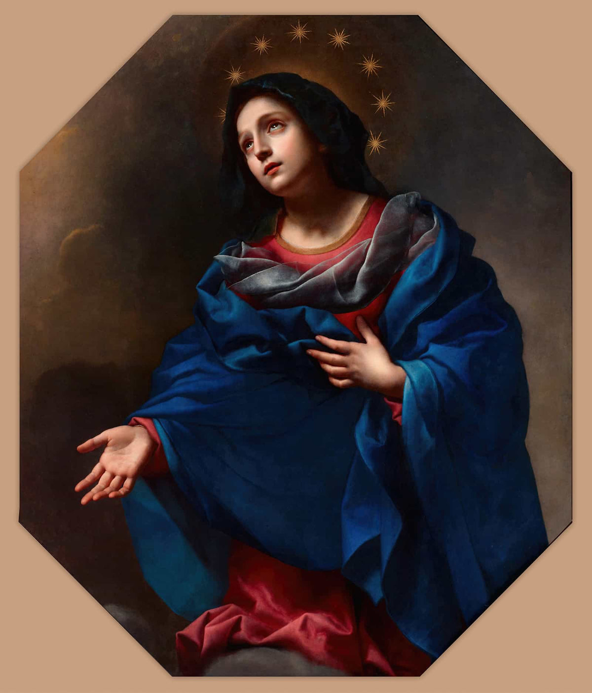 Madonna In Glory by Carlo Dolci