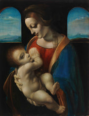 Madonna Litta Copy After Leonardo Da Vinci by Magnus Enckell