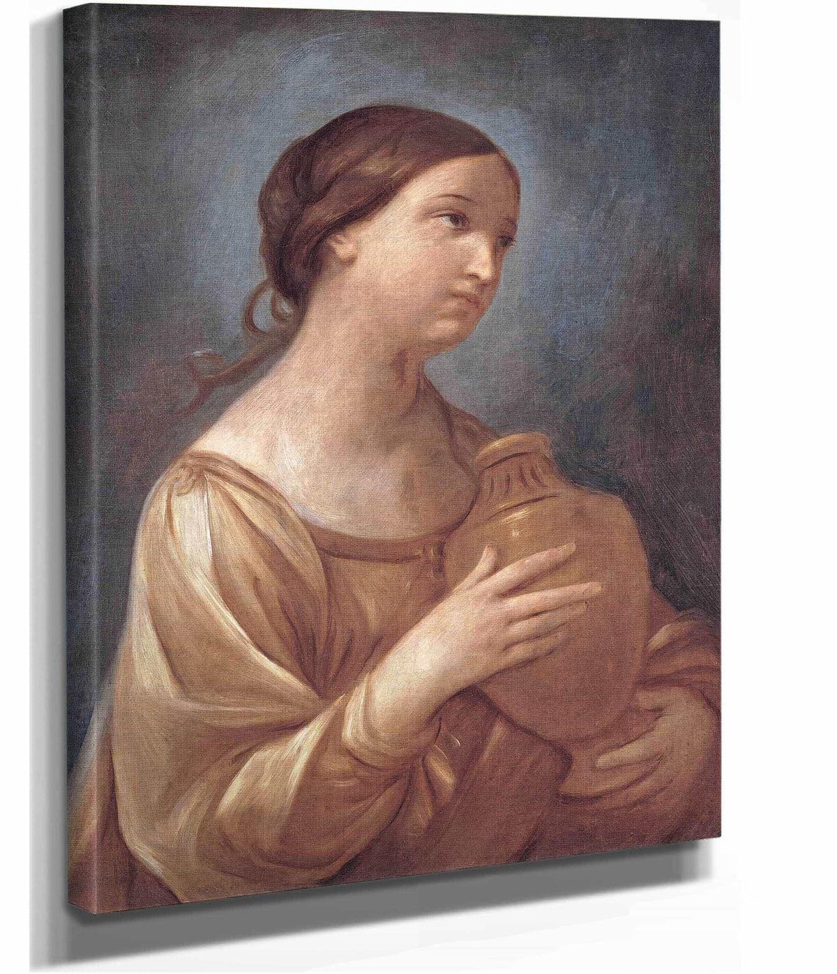 Magdalene With The Jar Of Ointment  by Guido Reni