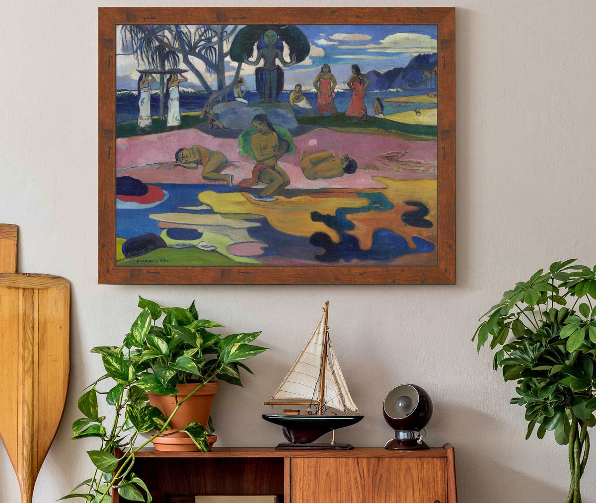 Mahana No Atua Day Of The God by Paul Gauguin